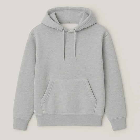 Bluza z Kapturem Szara – Basic